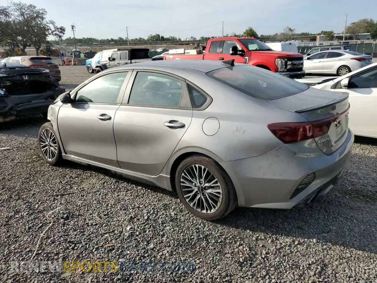 2 Photograph of a damaged car 3KPF54AD7PE643435 KIA FORTE 2023