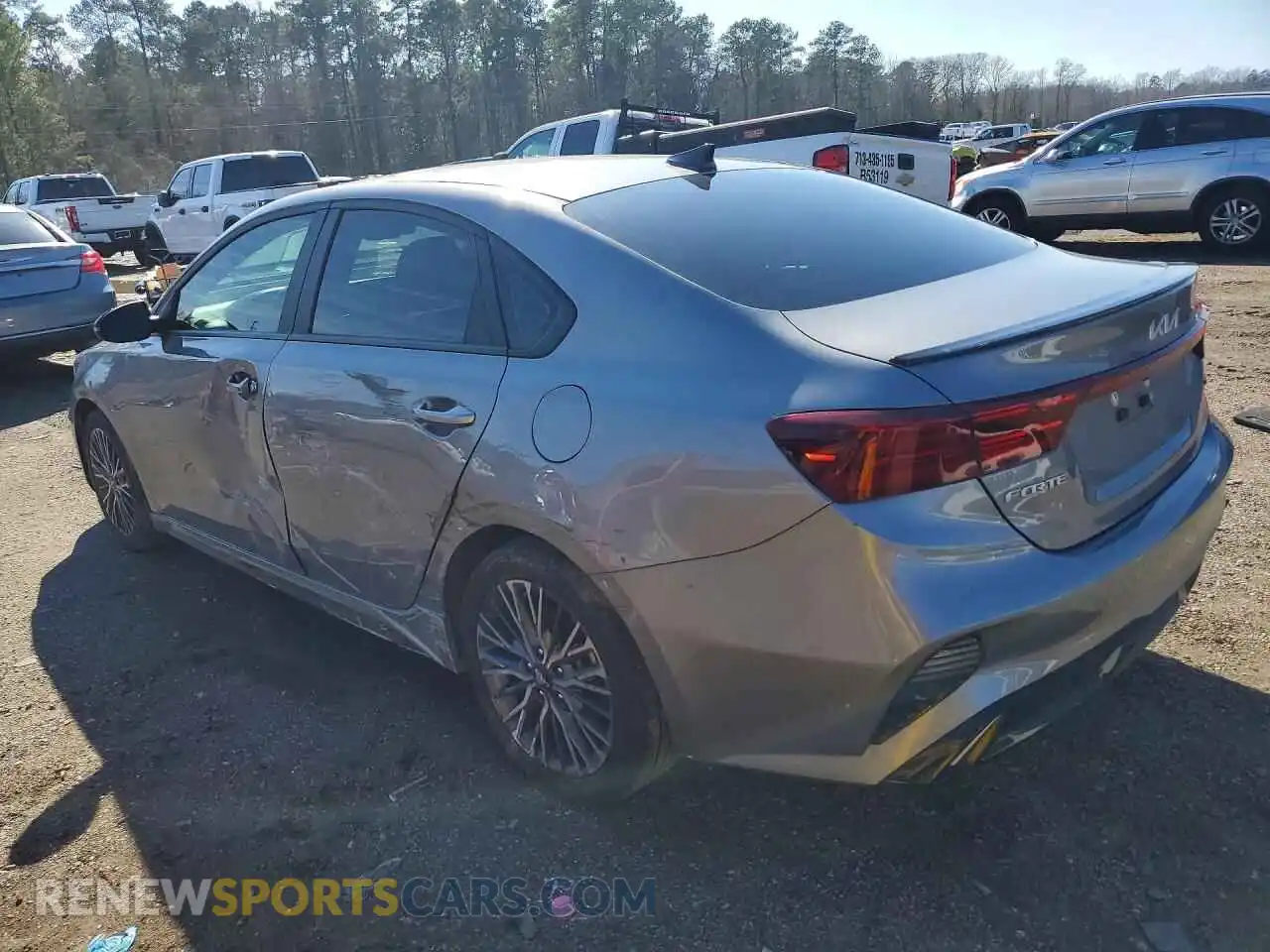 2 Photograph of a damaged car 3KPF54AD8PE667145 KIA FORTE 2023