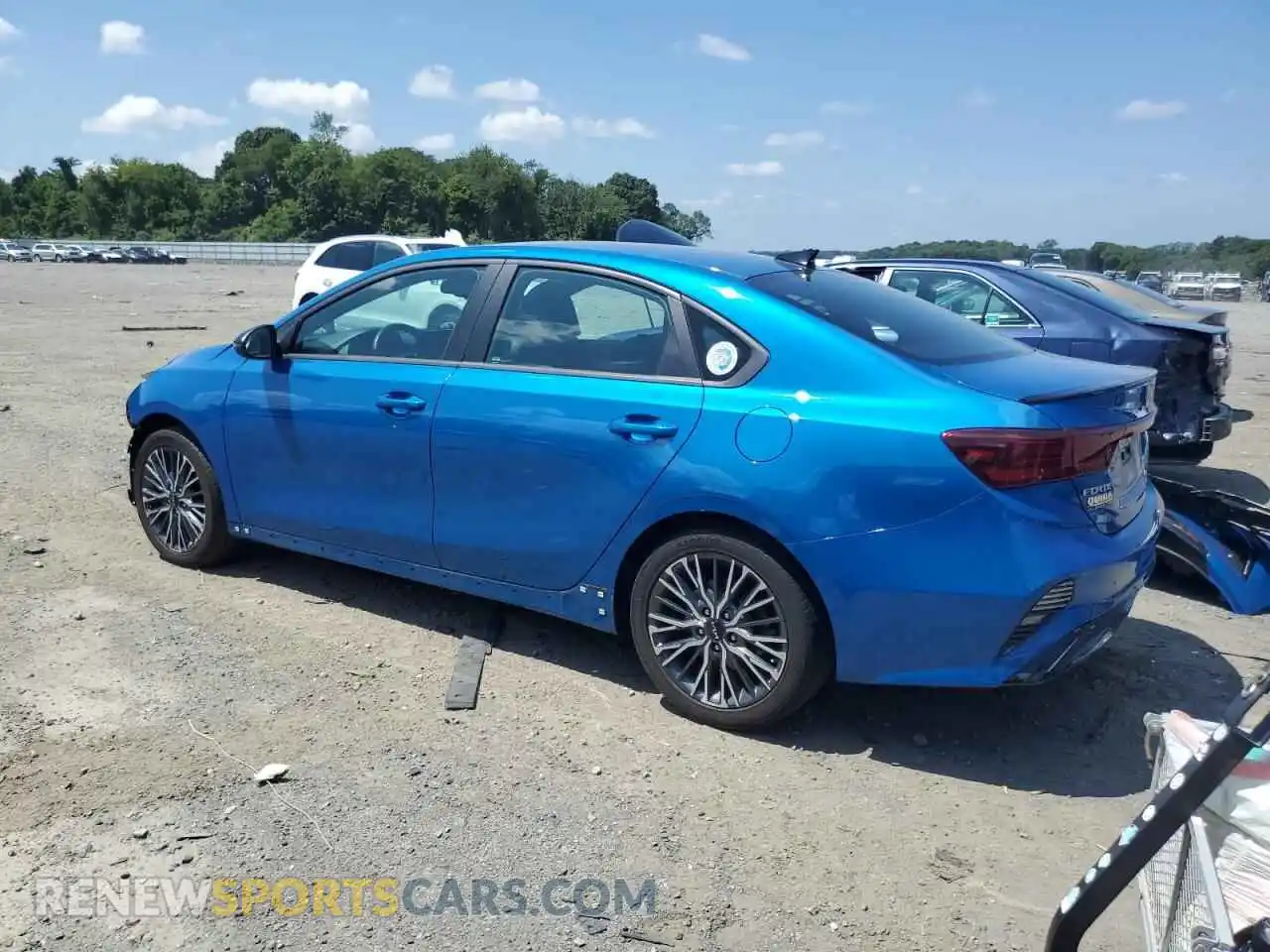 2 Photograph of a damaged car 3KPF54AD9PE627608 KIA FORTE 2023