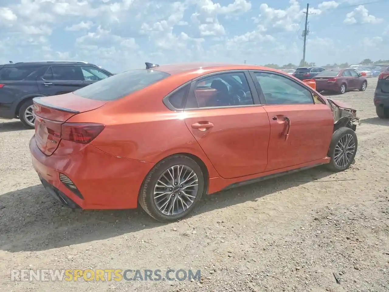 3 Photograph of a damaged car 3KPF54ADXPE610249 KIA FORTE 2023