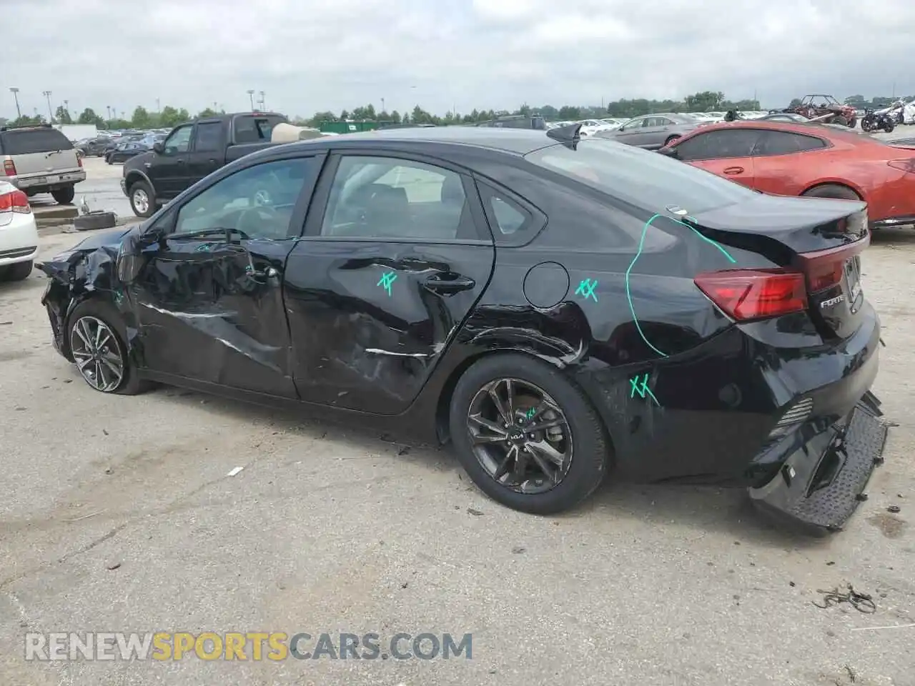 2 Photograph of a damaged car 3KPF24AD0RE818913 KIA FORTE 2024