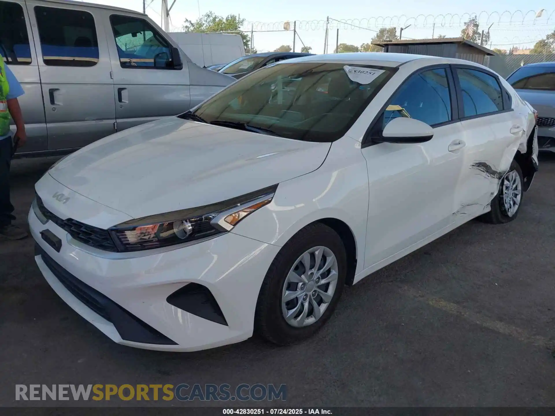 2 Photograph of a damaged car 3KPF24AD1RE725575 KIA FORTE 2024