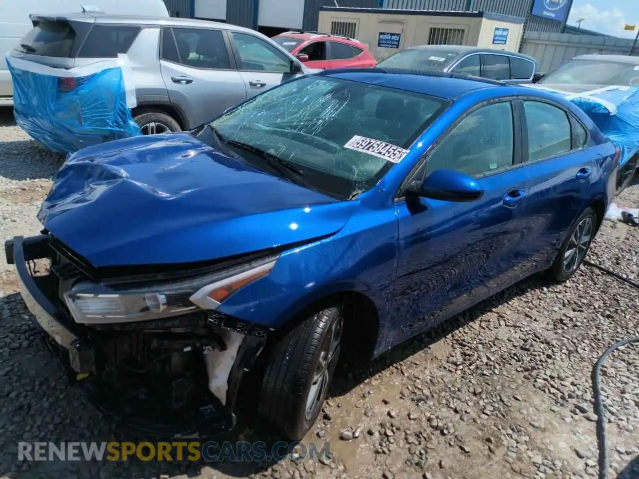 1 Photograph of a damaged car 3KPF24AD2RE742997 KIA FORTE 2024