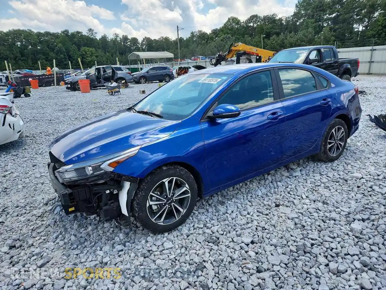 1 Photograph of a damaged car 3KPF24AD2RE760836 KIA FORTE 2024