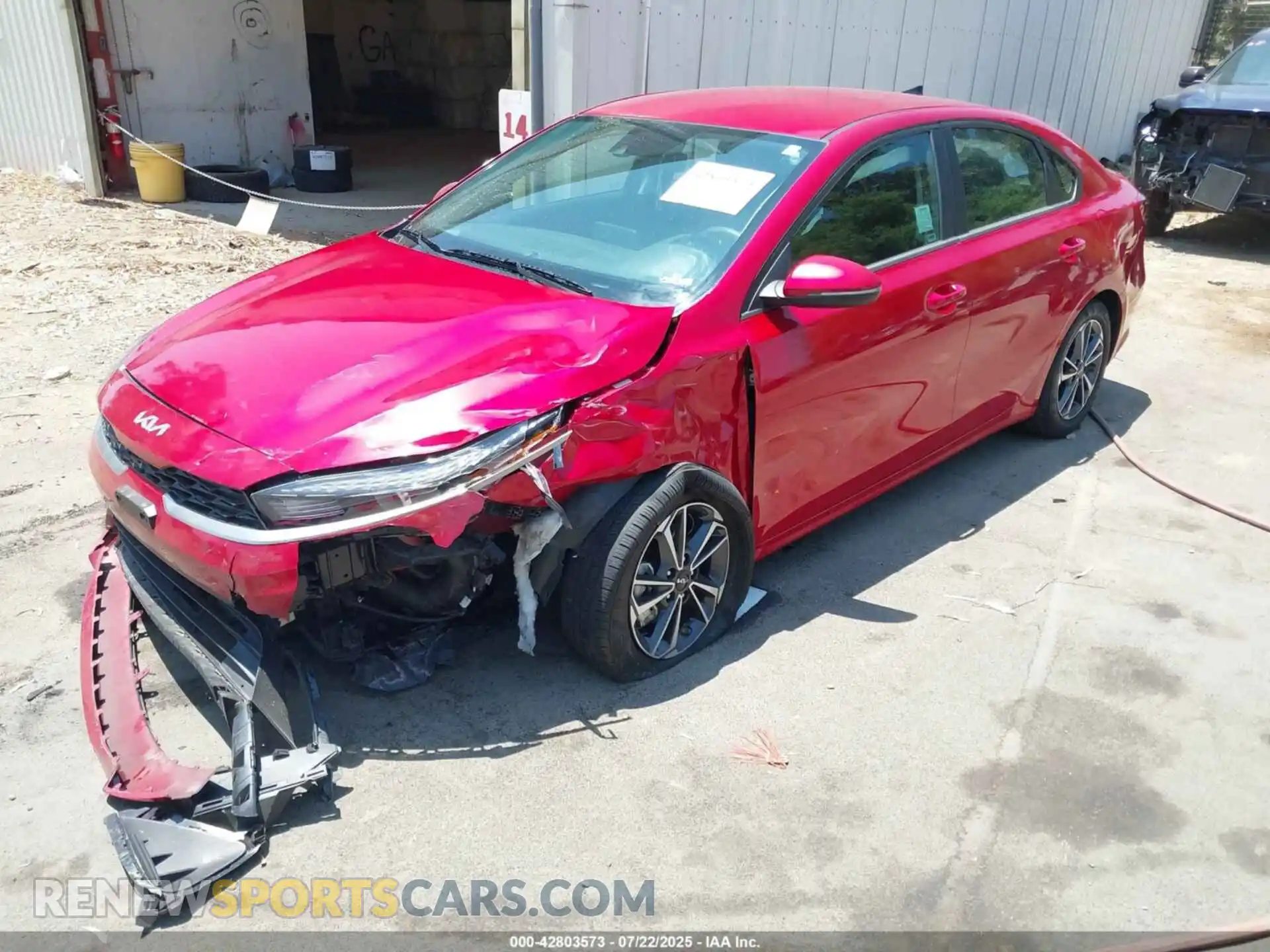 2 Photograph of a damaged car 3KPF24AD3RE698797 KIA FORTE 2024