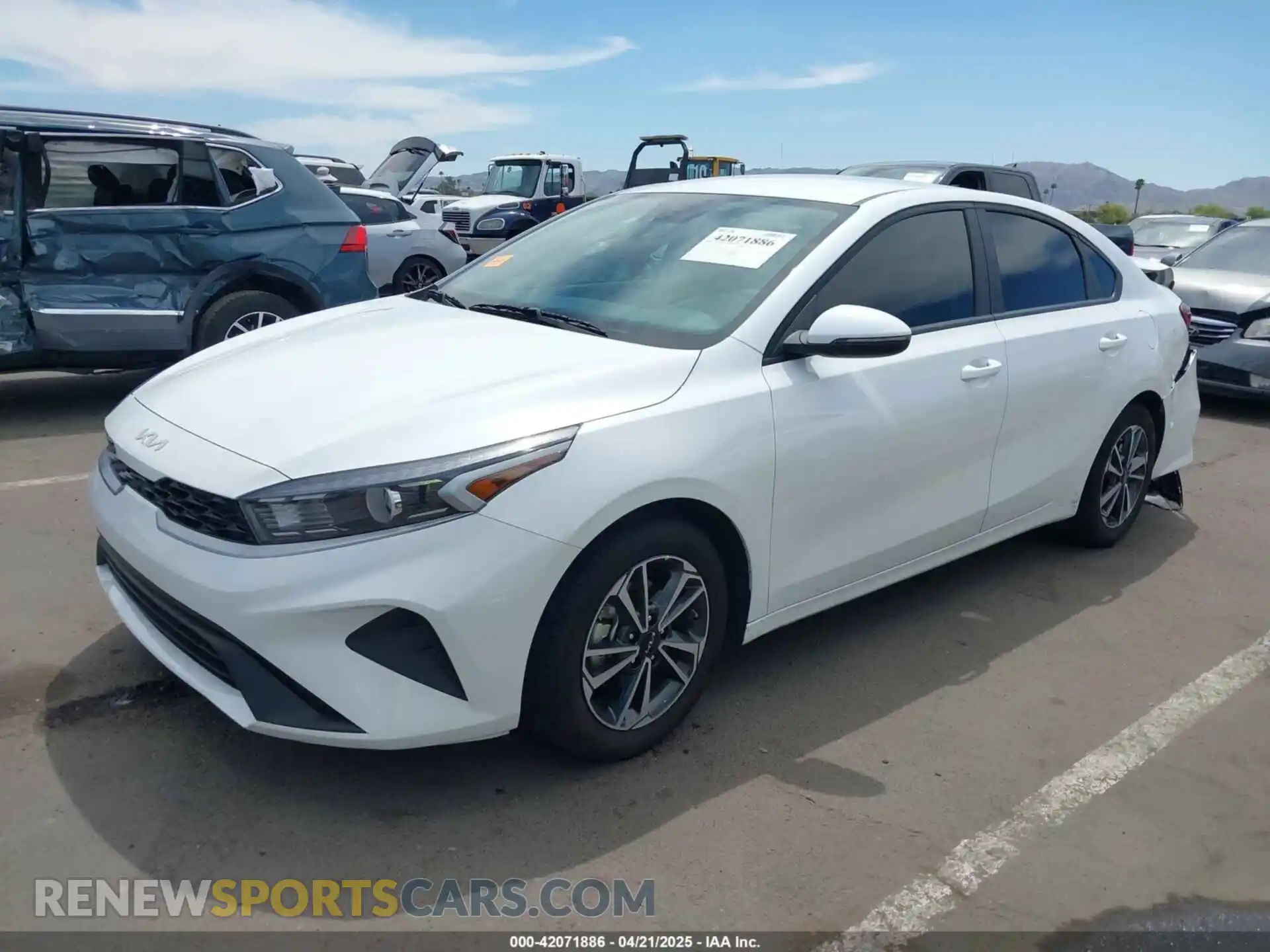 2 Photograph of a damaged car 3KPF24AD3RE820669 KIA FORTE 2024
