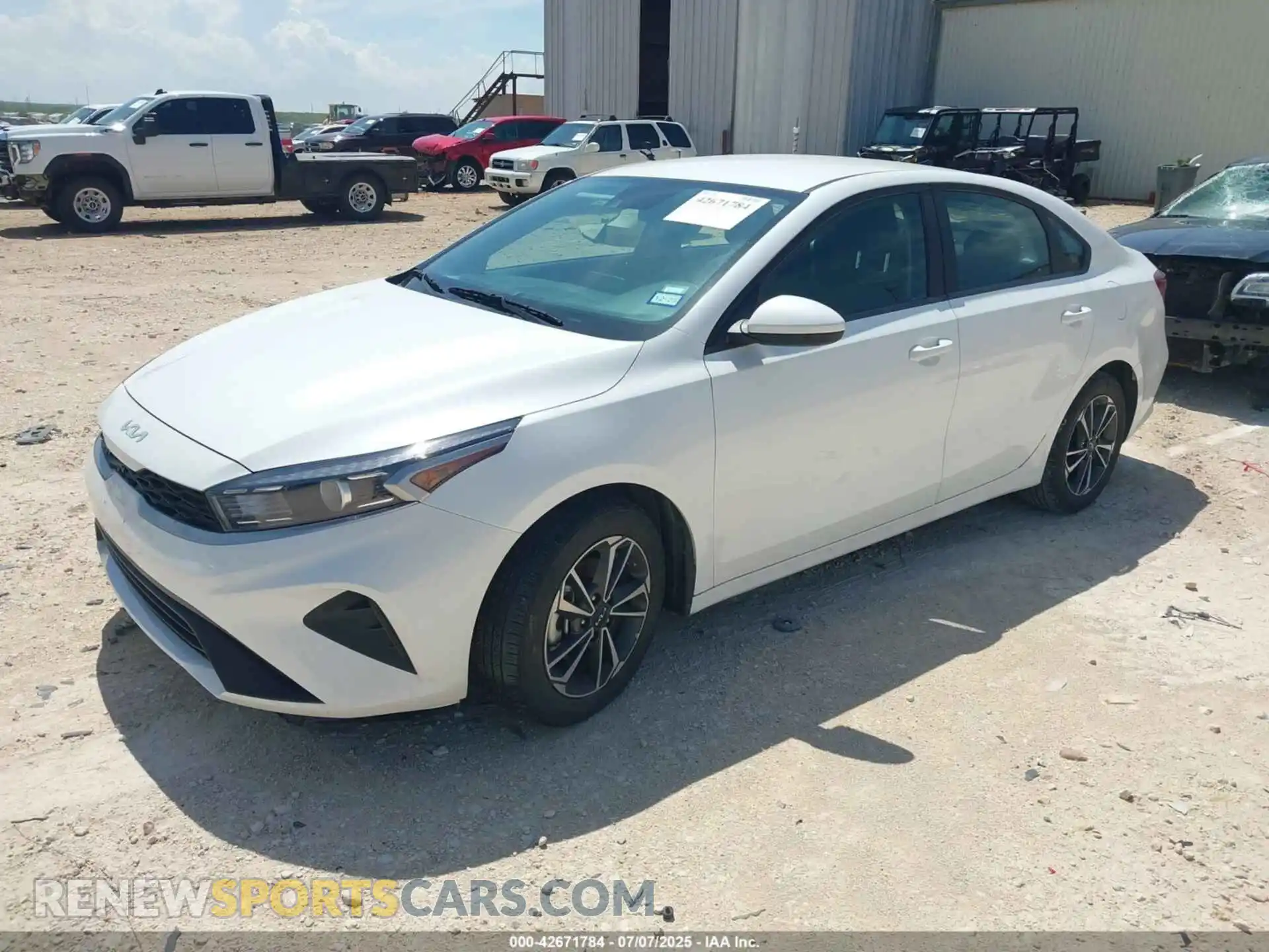 2 Photograph of a damaged car 3KPF24AD4RE733024 KIA FORTE 2024