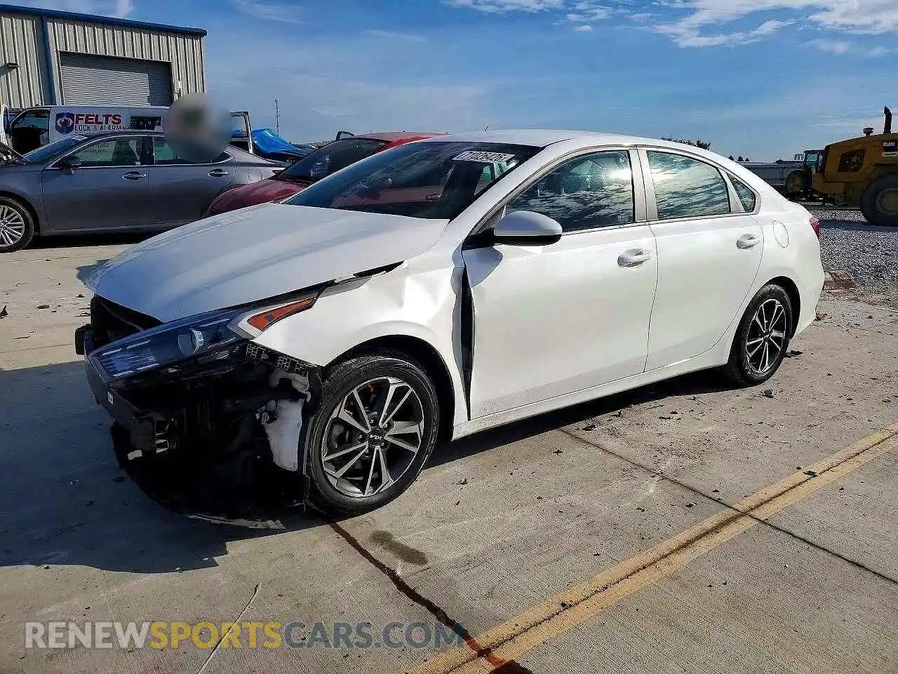 1 fotografías del automóvil dañado 3KPF24AD4RE736005 KIA FORTE 2024
