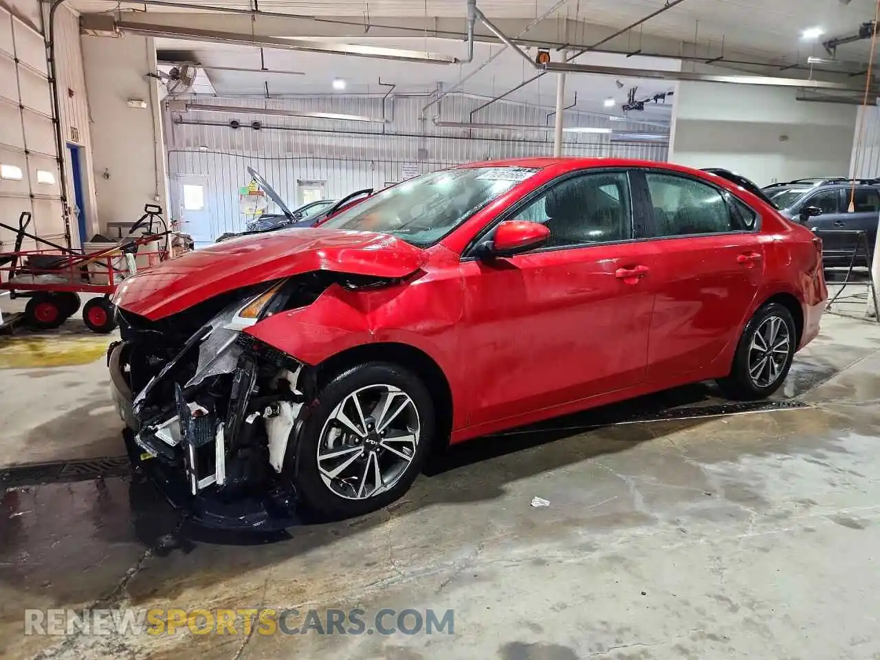1 Photograph of a damaged car 3KPF24AD4RE736344 KIA FORTE 2024