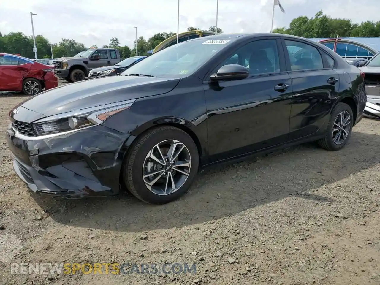 1 Photograph of a damaged car 3KPF24AD4RE739535 KIA FORTE 2024