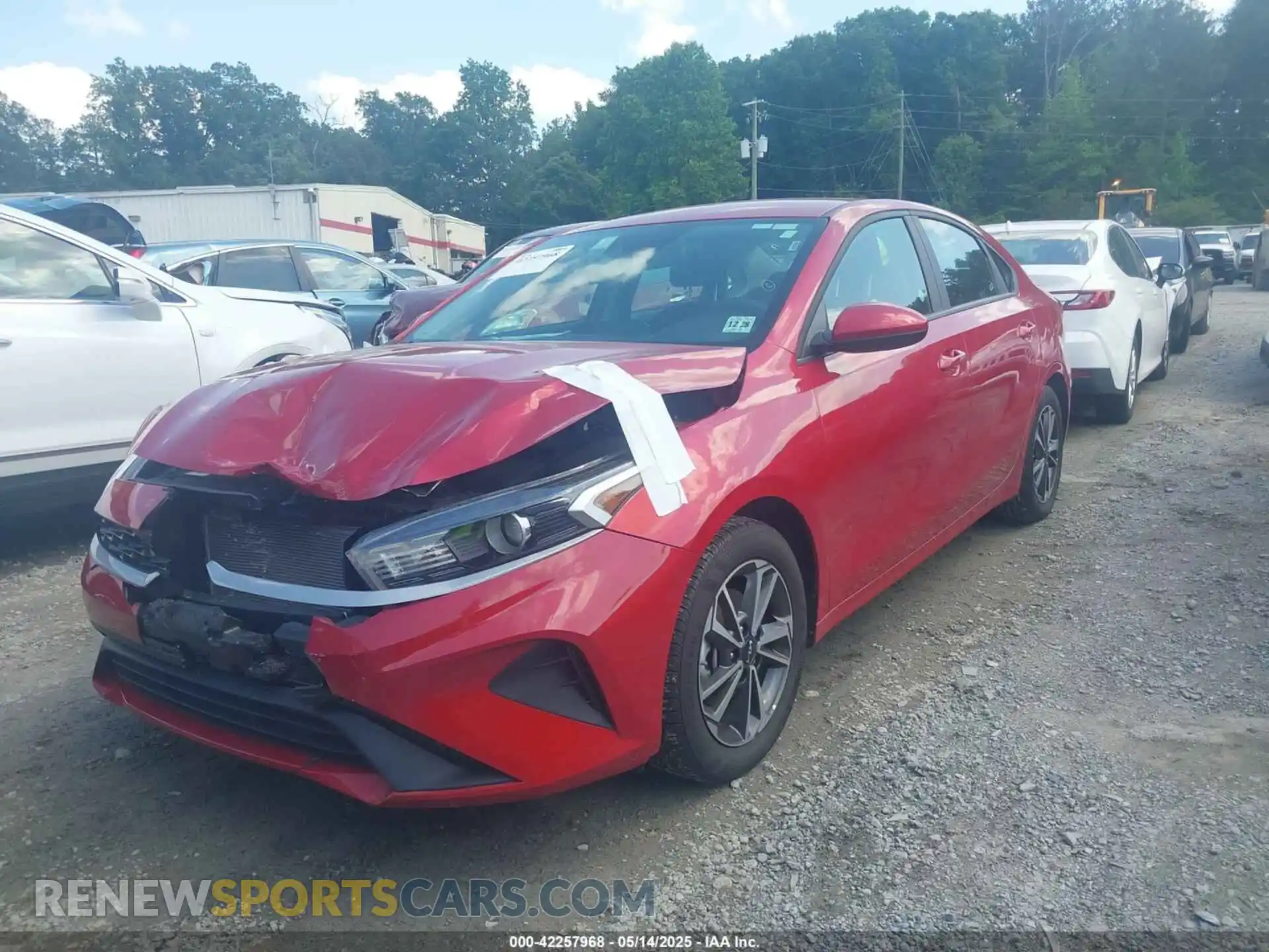 2 Photograph of a damaged car 3KPF24AD4RE746100 KIA FORTE 2024