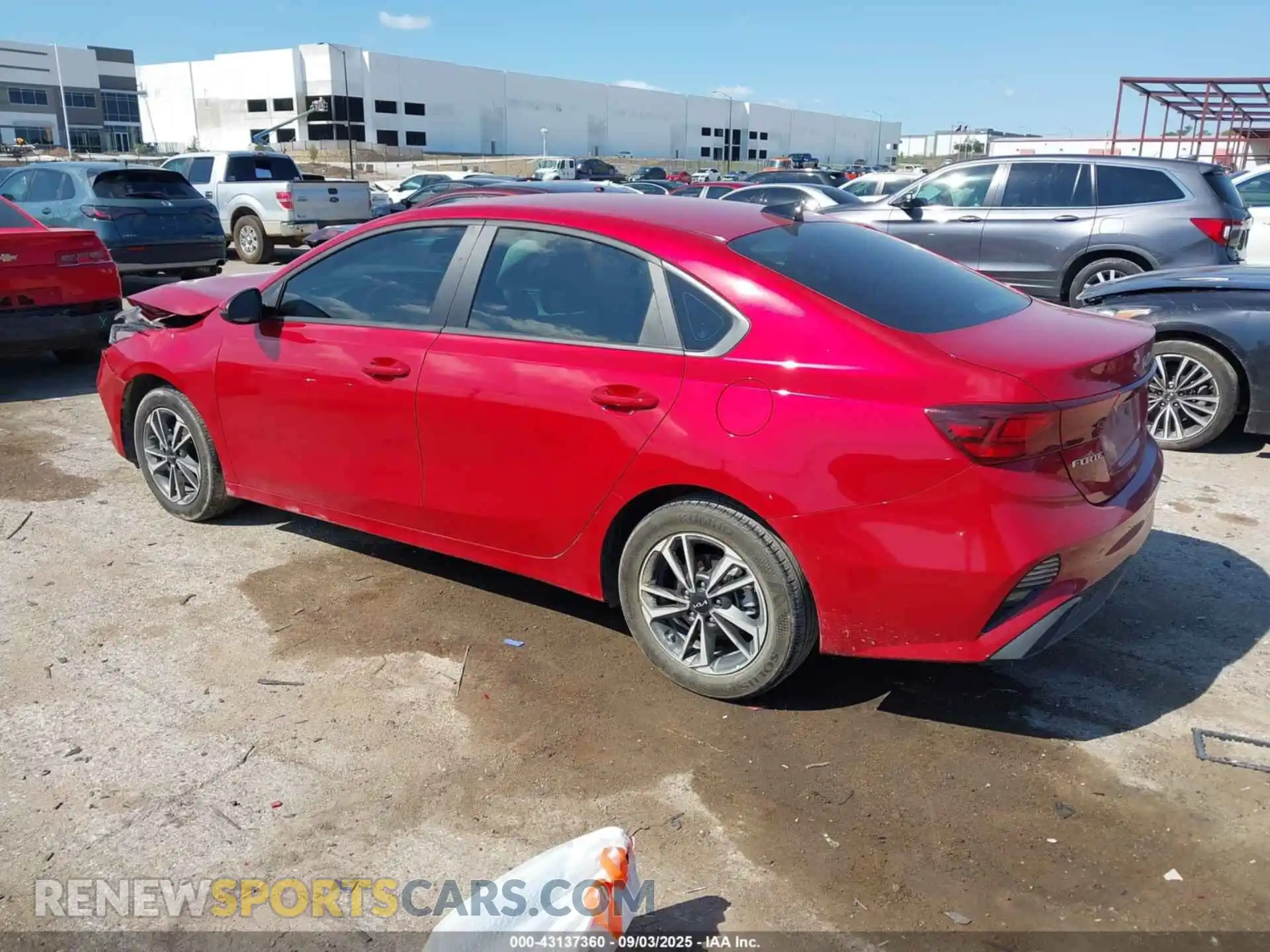 3 fotografías del automóvil dañado 3KPF24AD4RE794454 KIA FORTE 2024