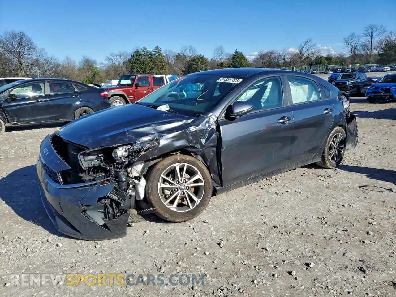 1 Photograph of a damaged car 3KPF24AD4RE817084 KIA FORTE 2024