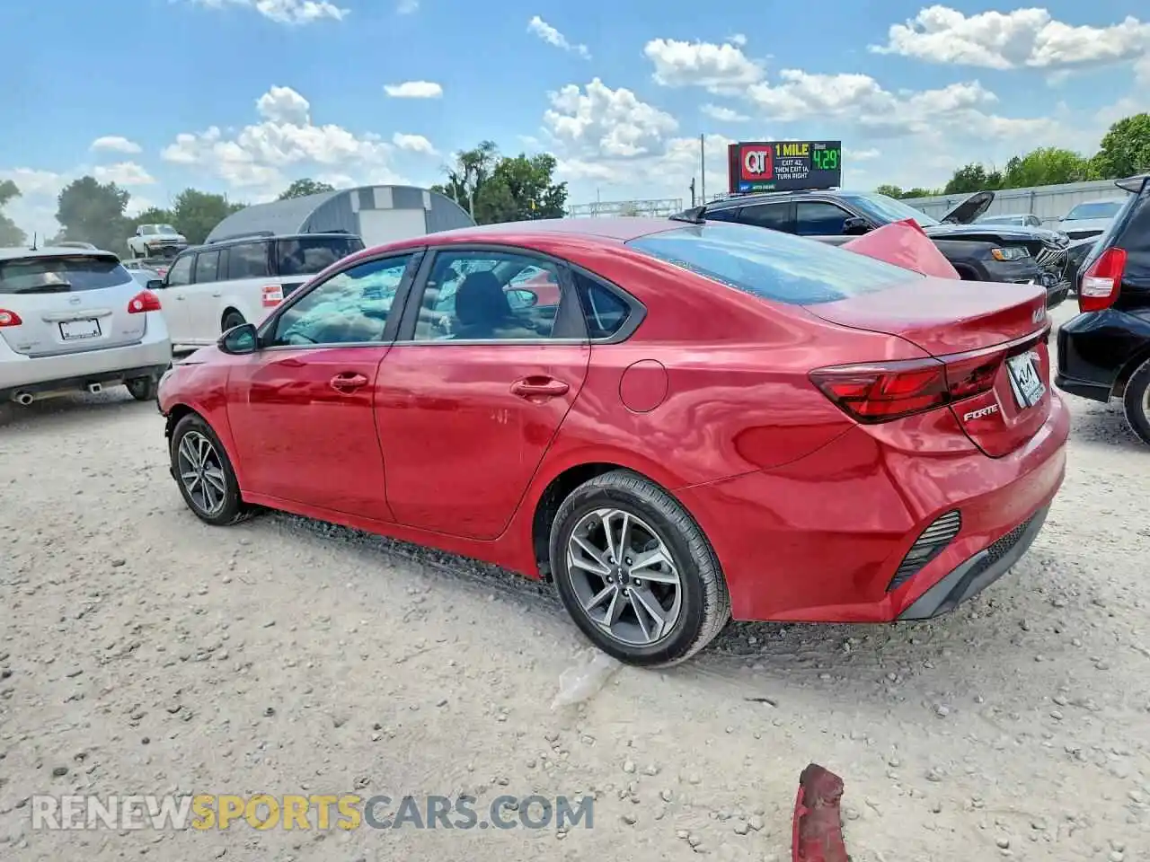 2 Photograph of a damaged car 3KPF24AD4RE837710 KIA FORTE 2024