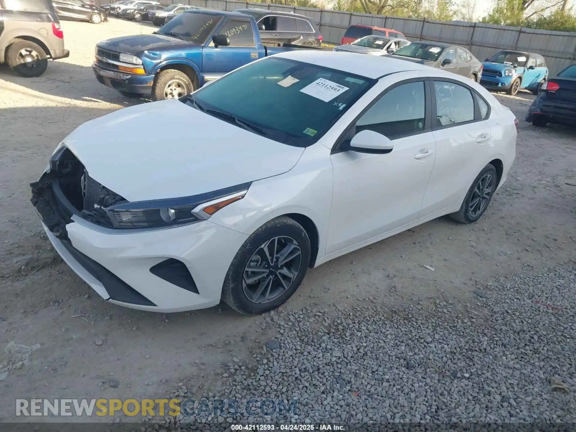 2 Photograph of a damaged car 3KPF24AD5RE745697 KIA FORTE 2024