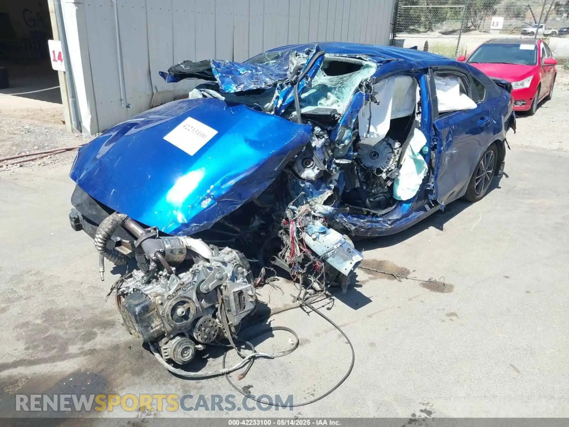 2 Photograph of a damaged car 3KPF24AD5RE760720 KIA FORTE 2024