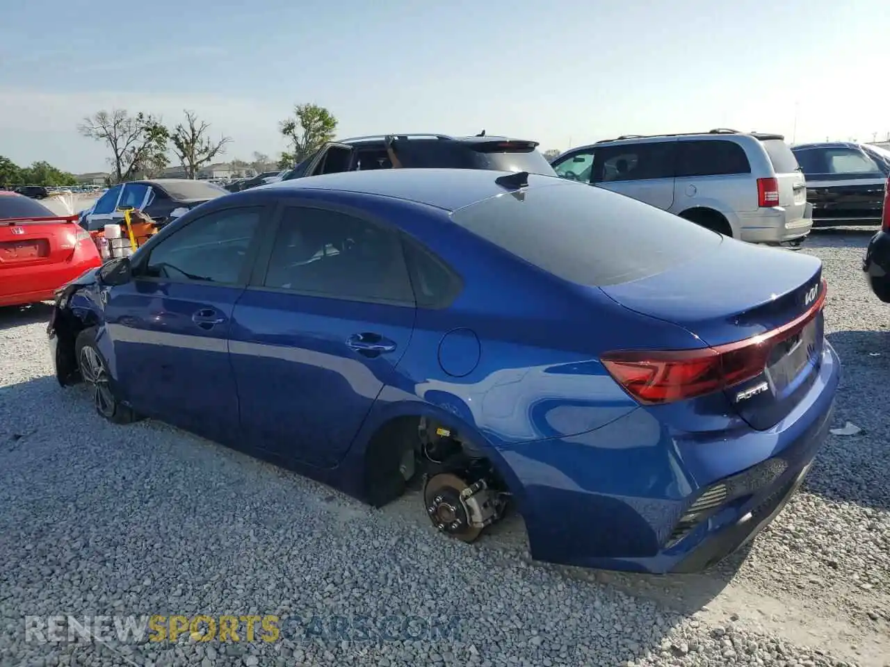 2 Photograph of a damaged car 3KPF24AD6RE823548 KIA FORTE 2024