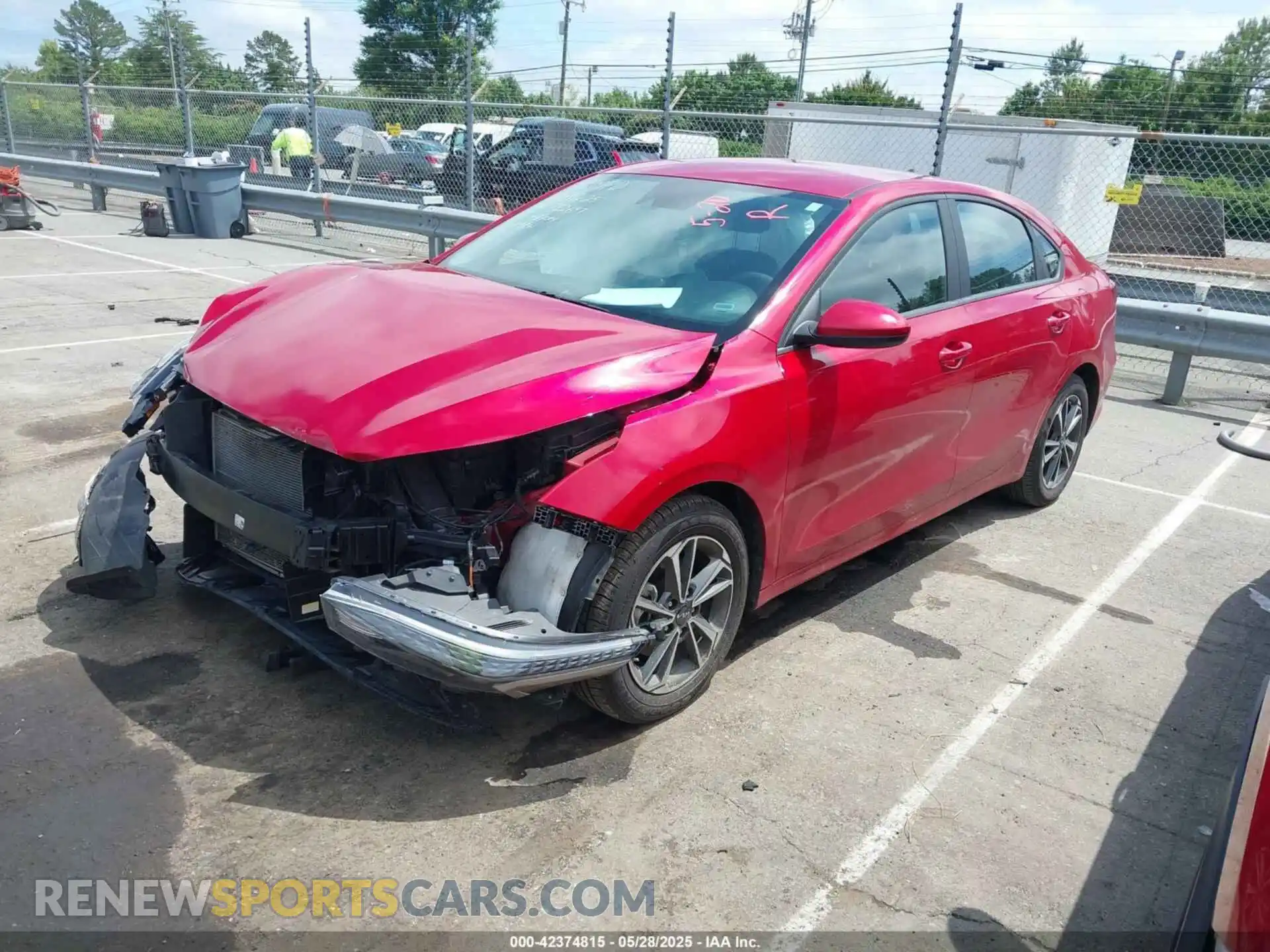 2 Photograph of a damaged car 3KPF24AD7RE752697 KIA FORTE 2024