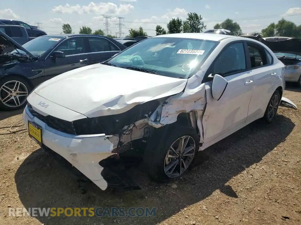 1 Photograph of a damaged car 3KPF24AD7RE772013 KIA FORTE 2024