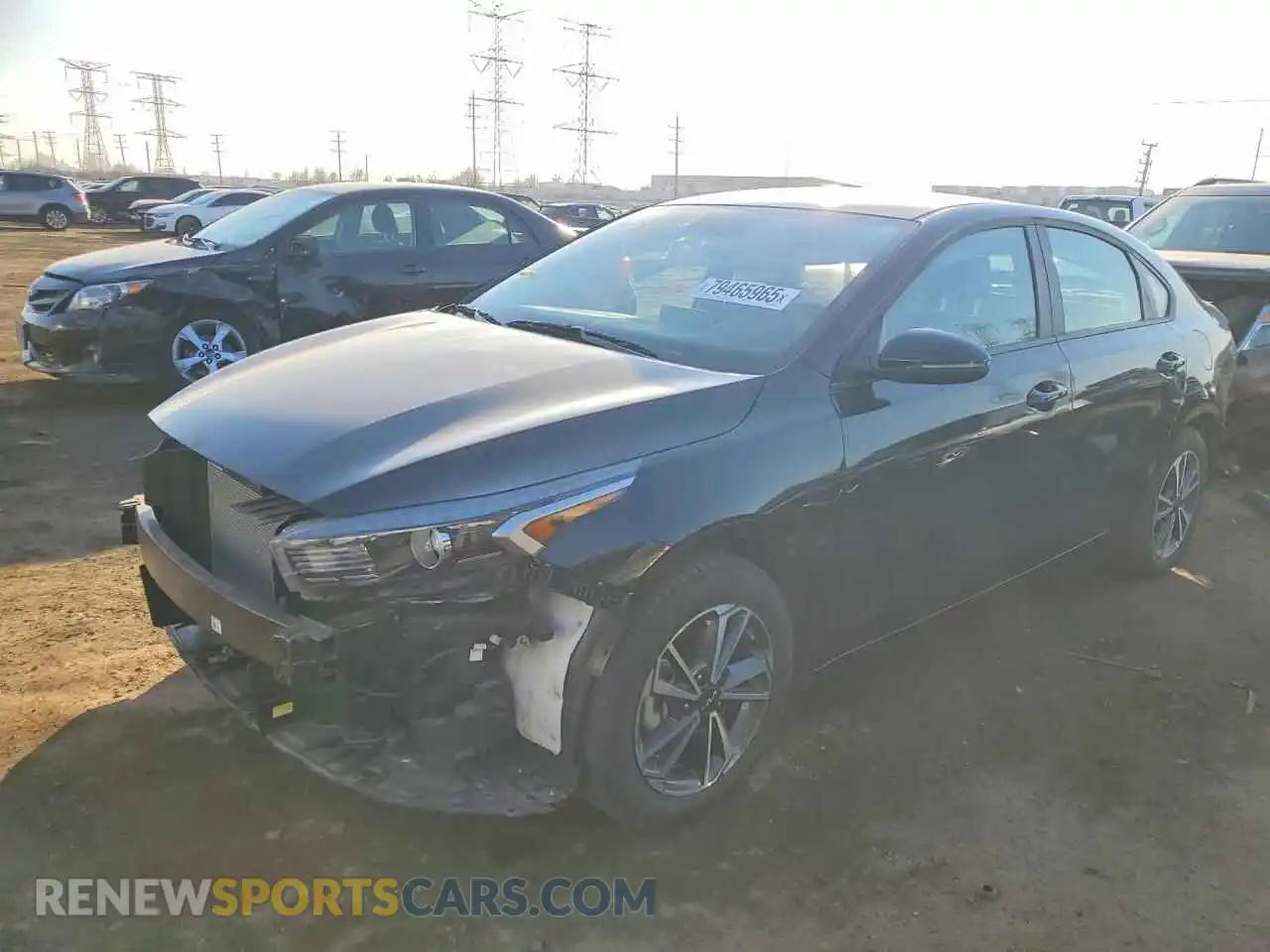 1 Photograph of a damaged car 3KPF24AD7RE797087 KIA FORTE 2024