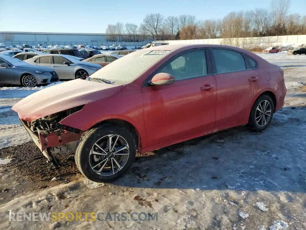 1 fotografías del automóvil dañado 3KPF24AD7RE803440 KIA FORTE 2024
