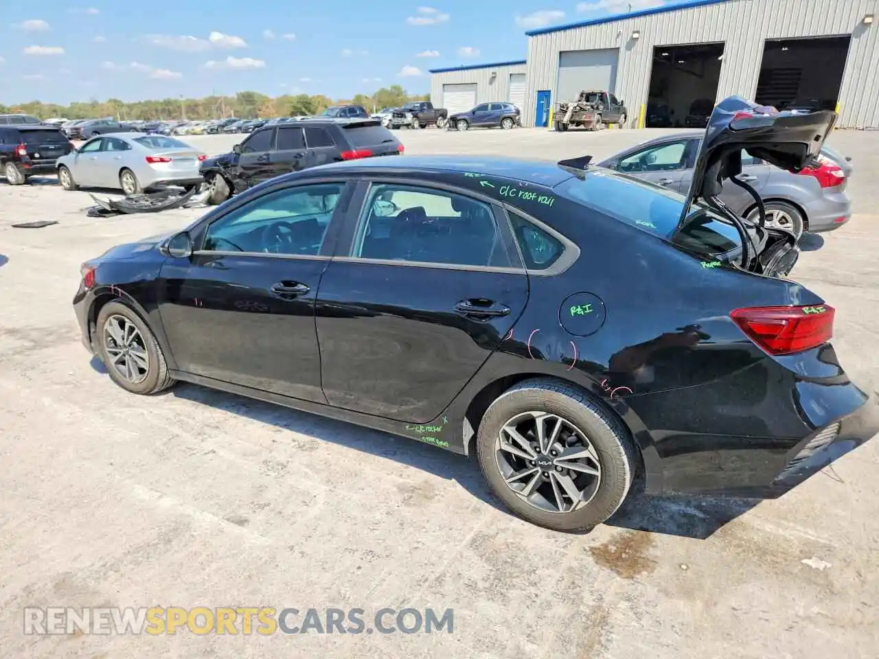 2 Photograph of a damaged car 3KPF24AD8RE830677 KIA FORTE 2024