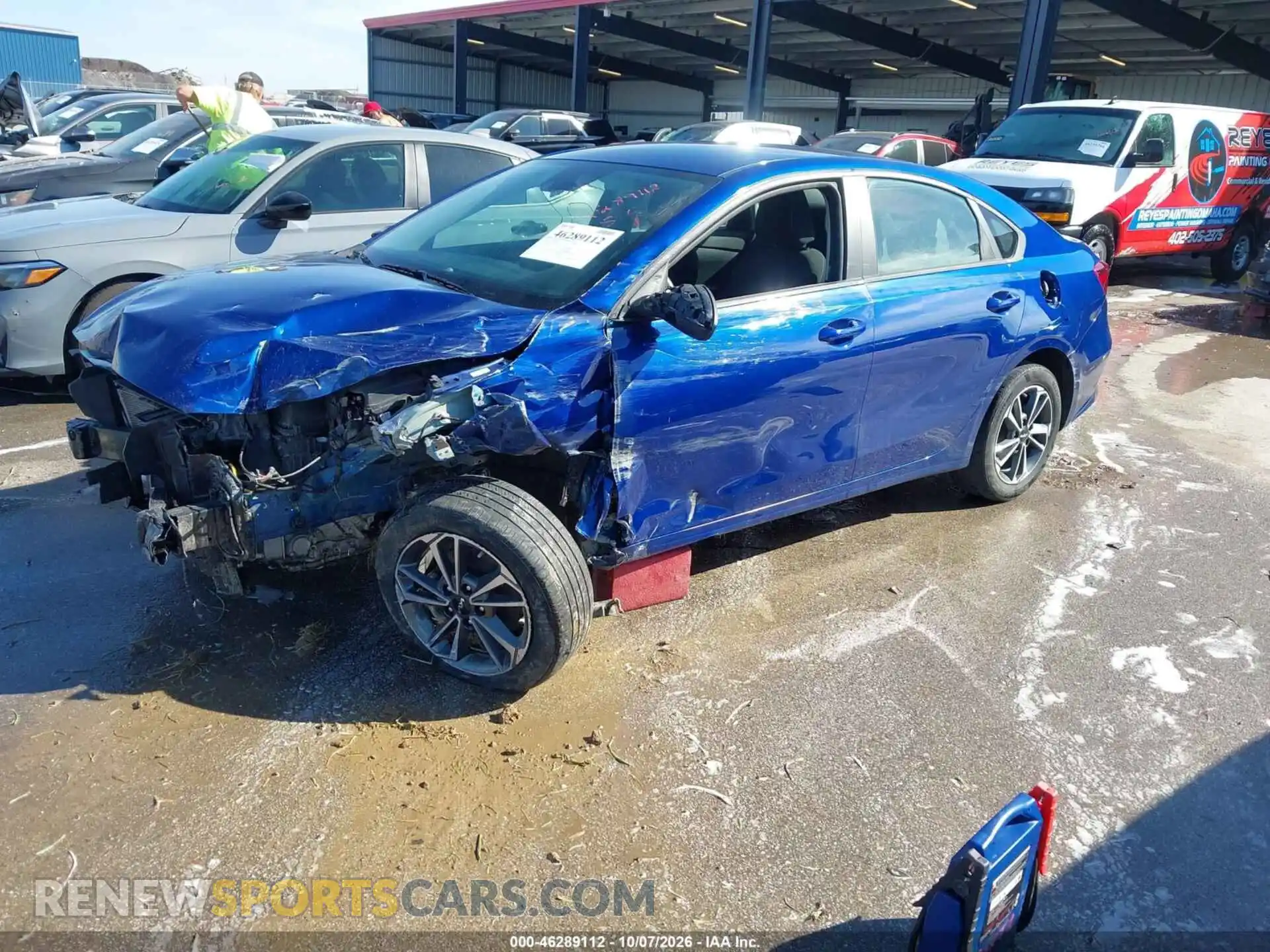 2 fotografías del automóvil dañado 3KPF24AD9RE703274 KIA FORTE 2024