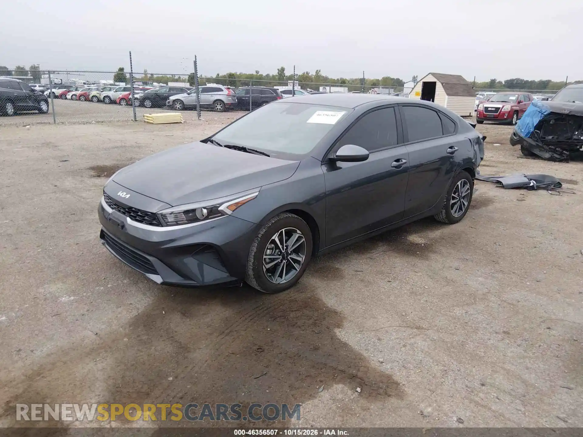 2 fotografías del automóvil dañado 3KPF24AD9RE747694 KIA FORTE 2024