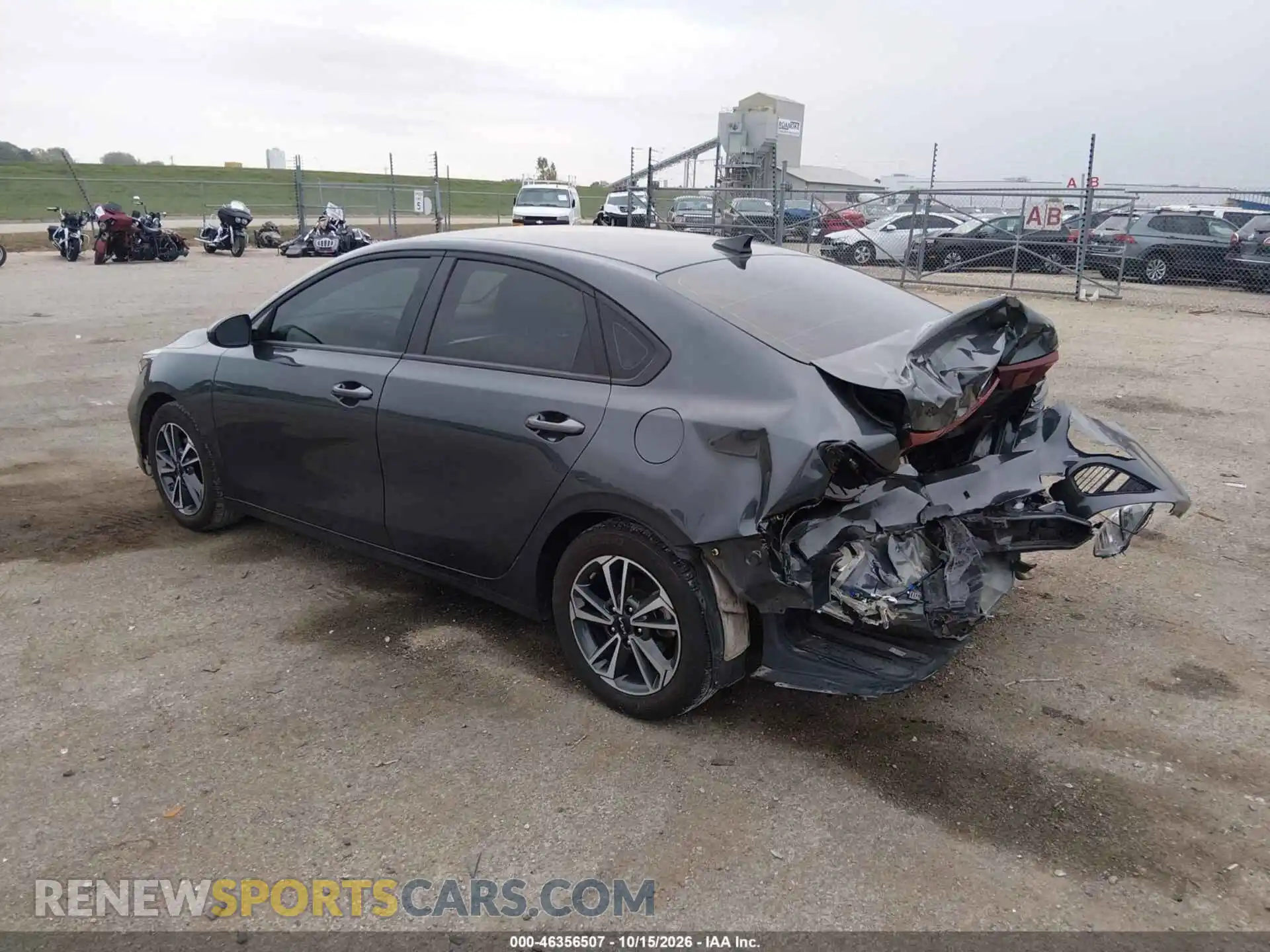 3 fotografías del automóvil dañado 3KPF24AD9RE747694 KIA FORTE 2024