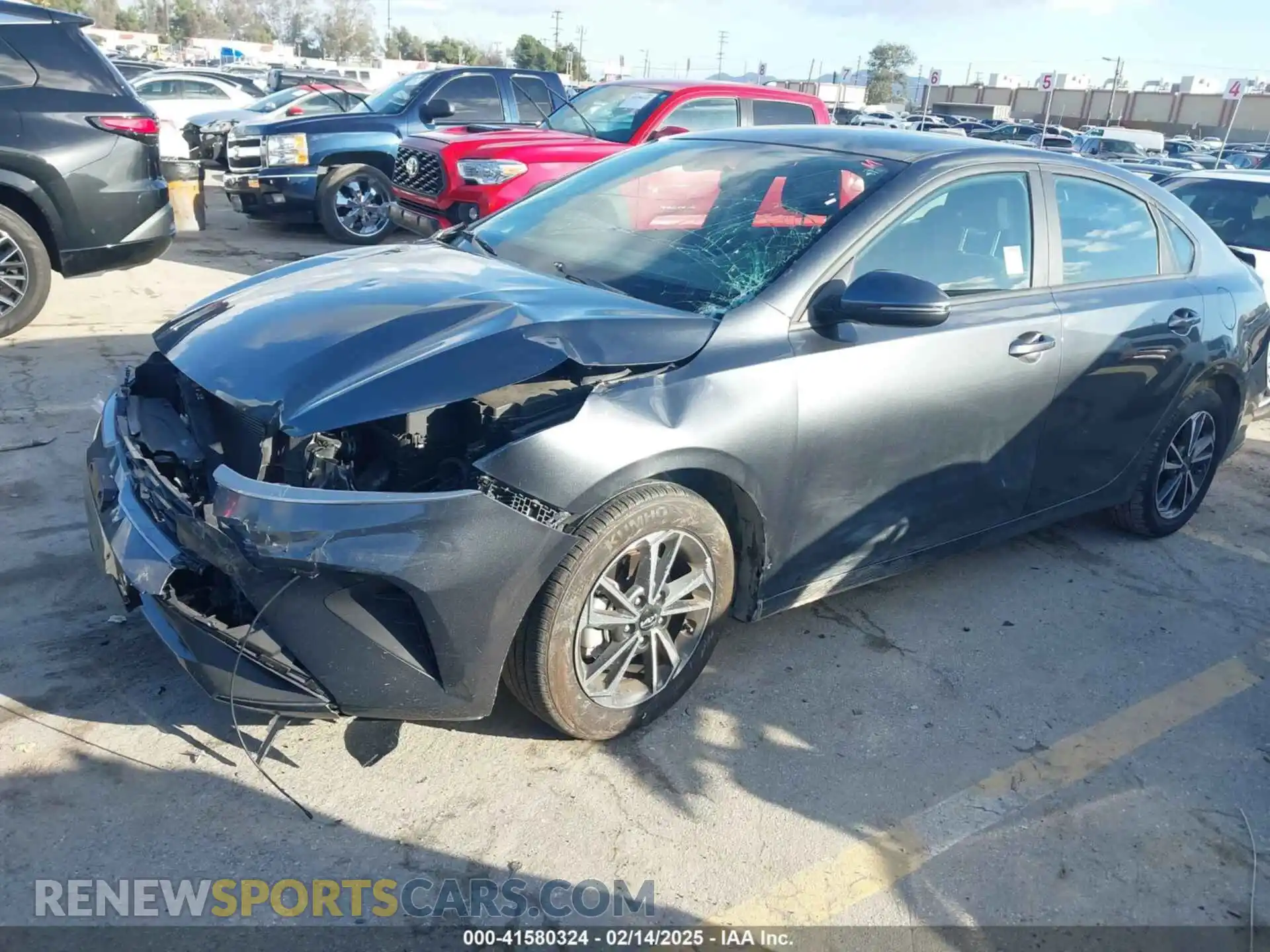 2 Photograph of a damaged car 3KPF24ADXRE772393 KIA FORTE 2024