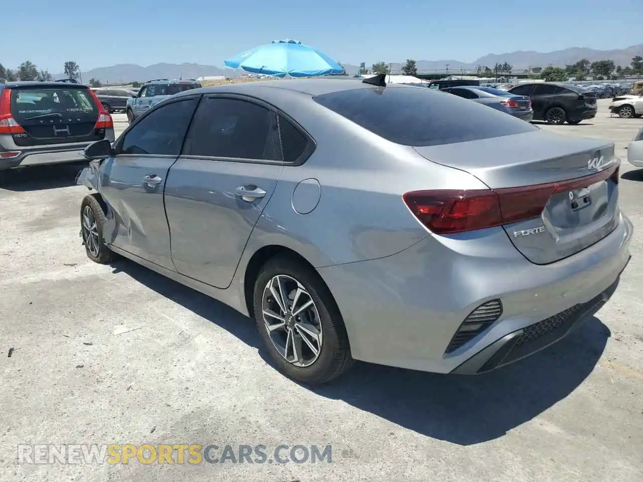 2 Photograph of a damaged car 3KPF24ADXRE785936 KIA FORTE 2024