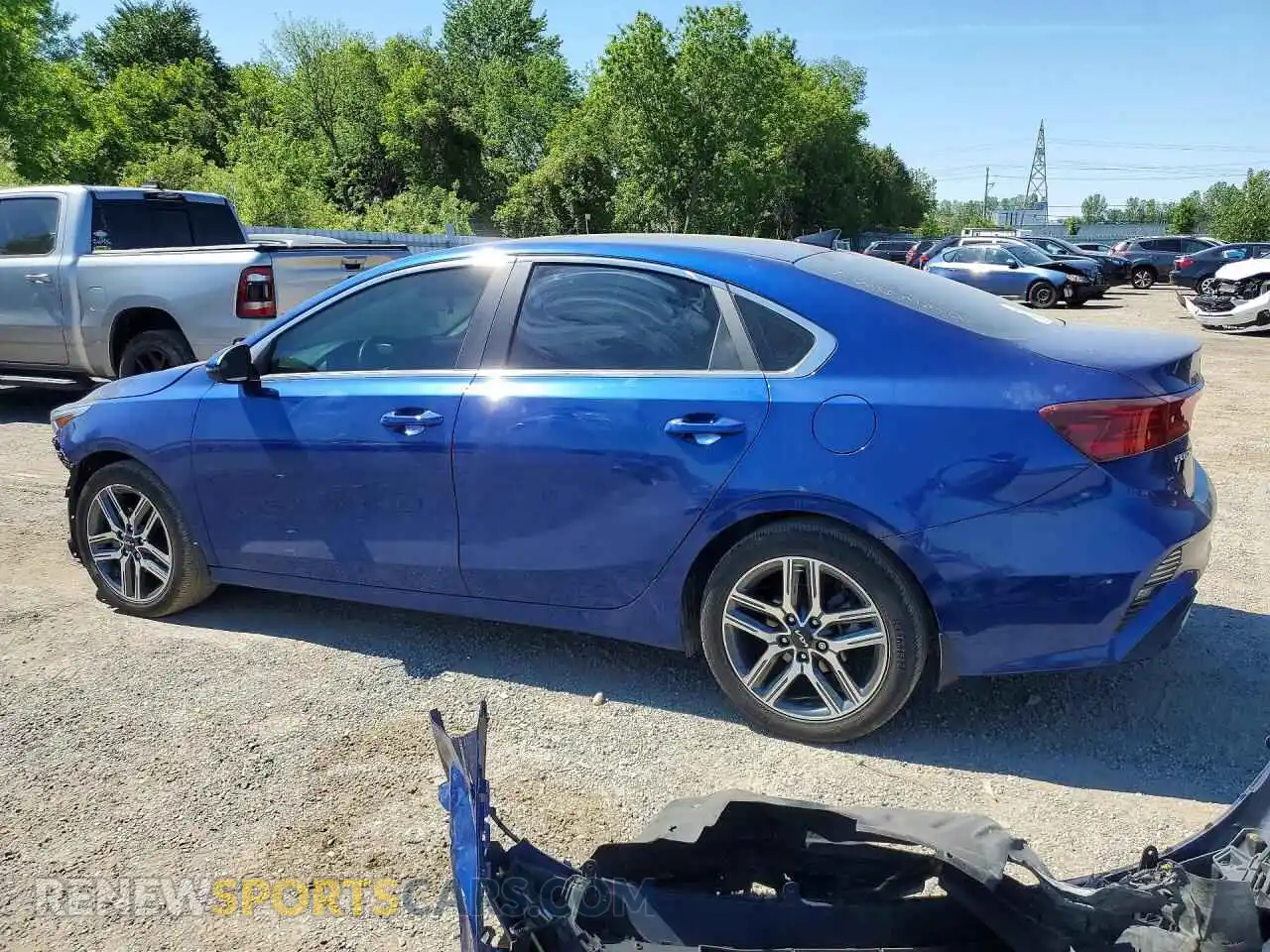 2 Photograph of a damaged car 3KPF34ADXRE786338 KIA FORTE 2024