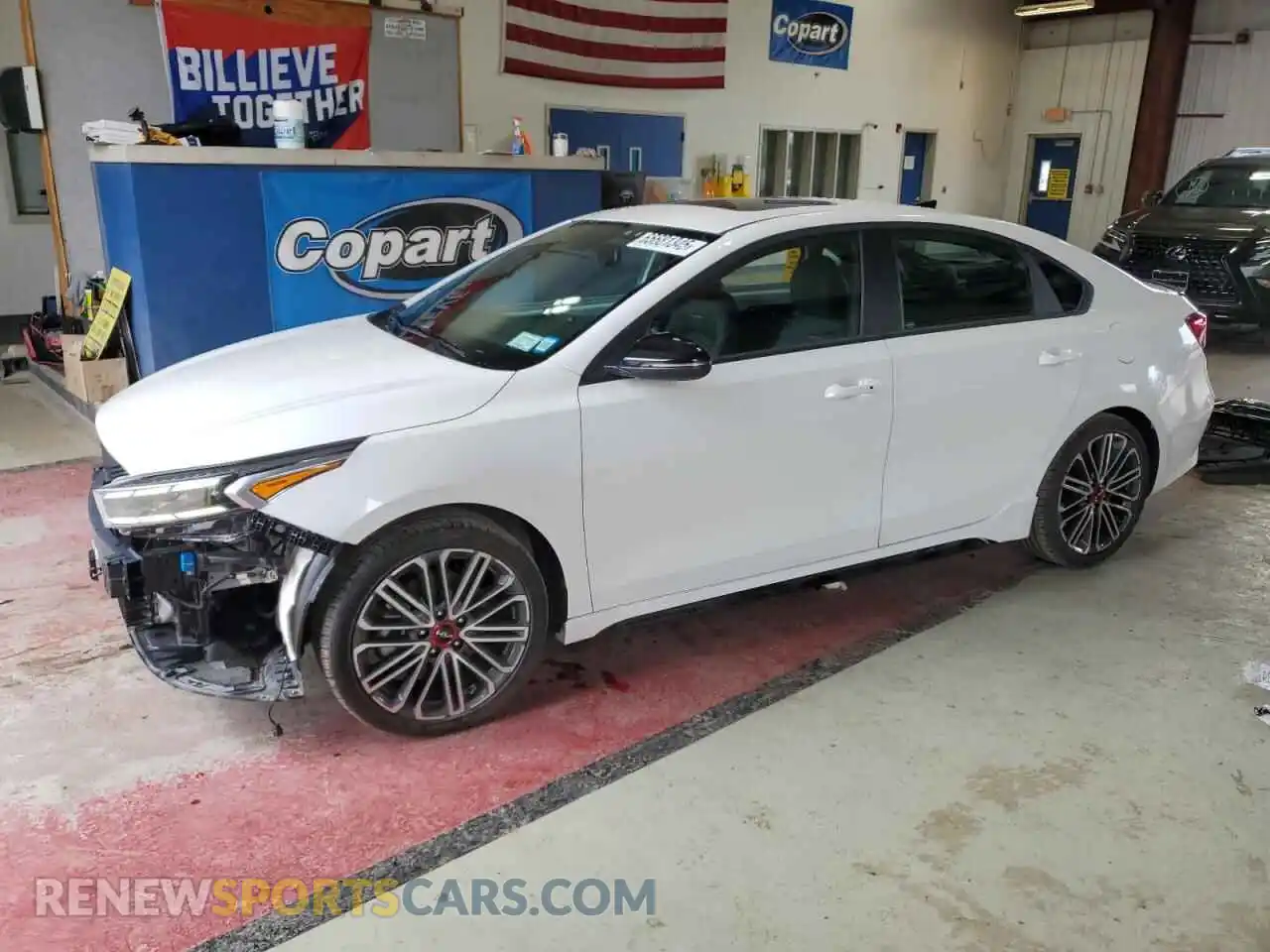 1 Photograph of a damaged car 3KPF44AC2RE831230 KIA FORTE 2024