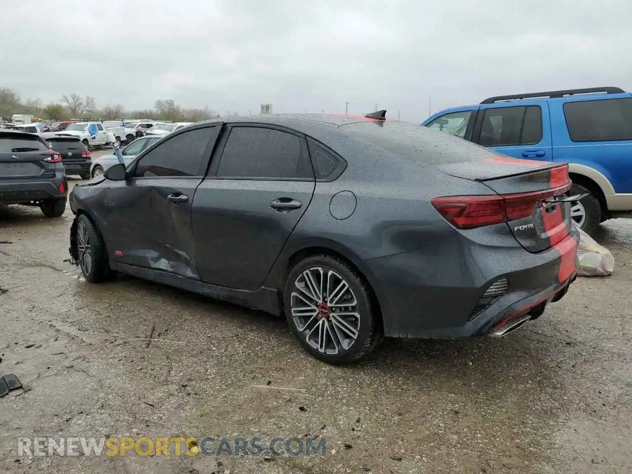 2 Photograph of a damaged car 3KPF44AC3RE815375 KIA FORTE 2024