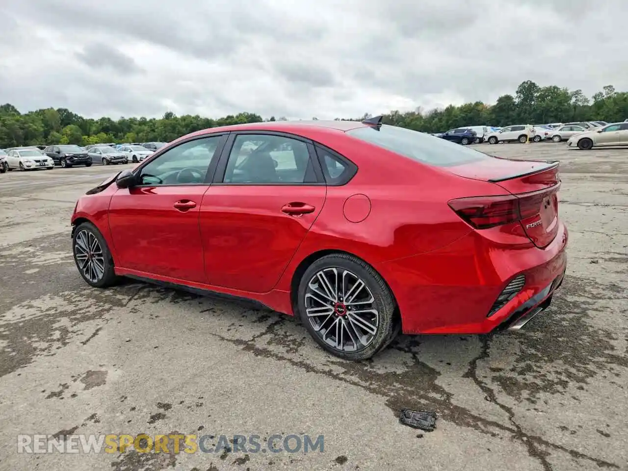 2 Photograph of a damaged car 3KPF44AC4RE688734 KIA FORTE 2024