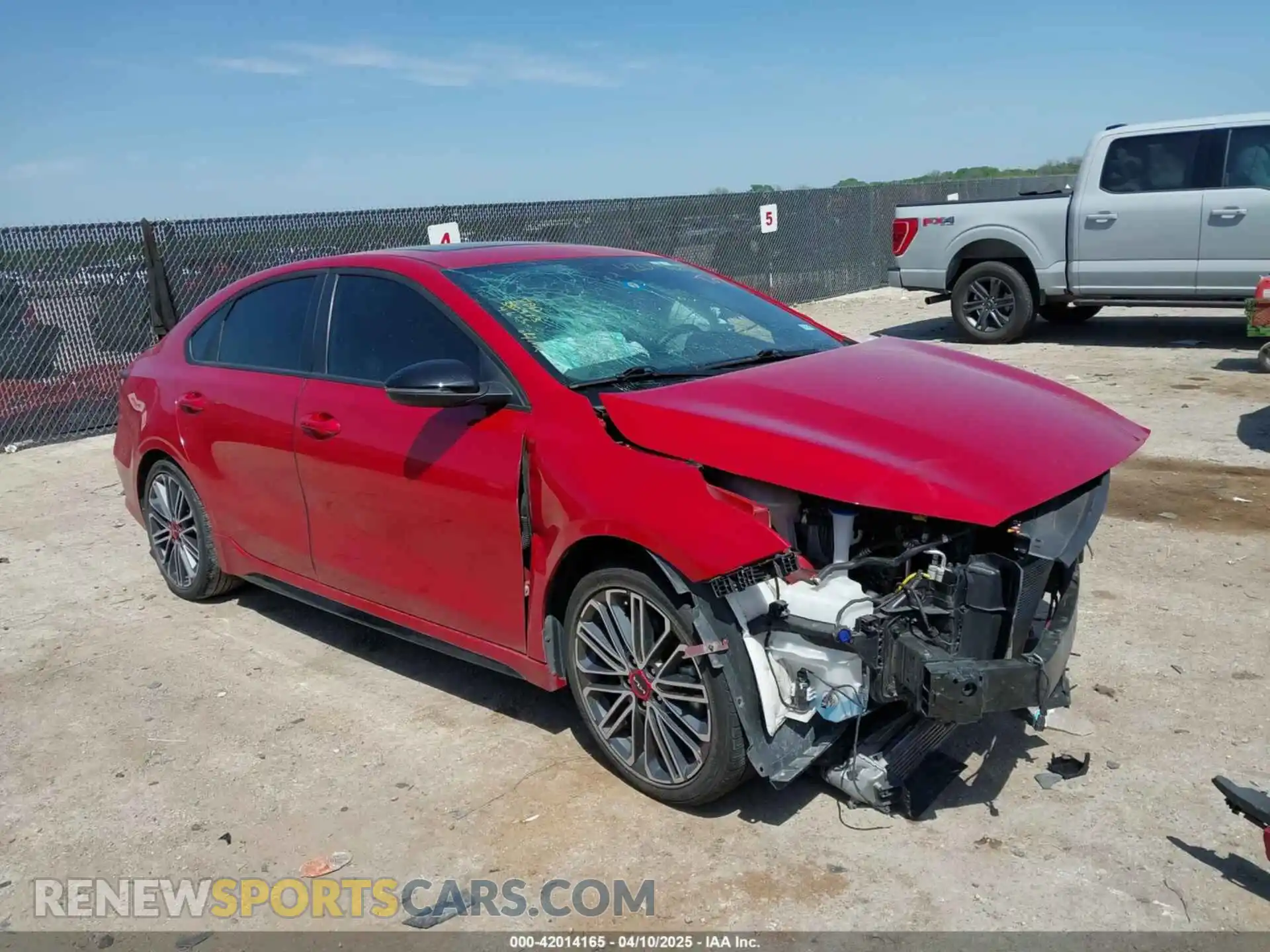 1 Photograph of a damaged car 3KPF44AC6RE720468 KIA FORTE 2024