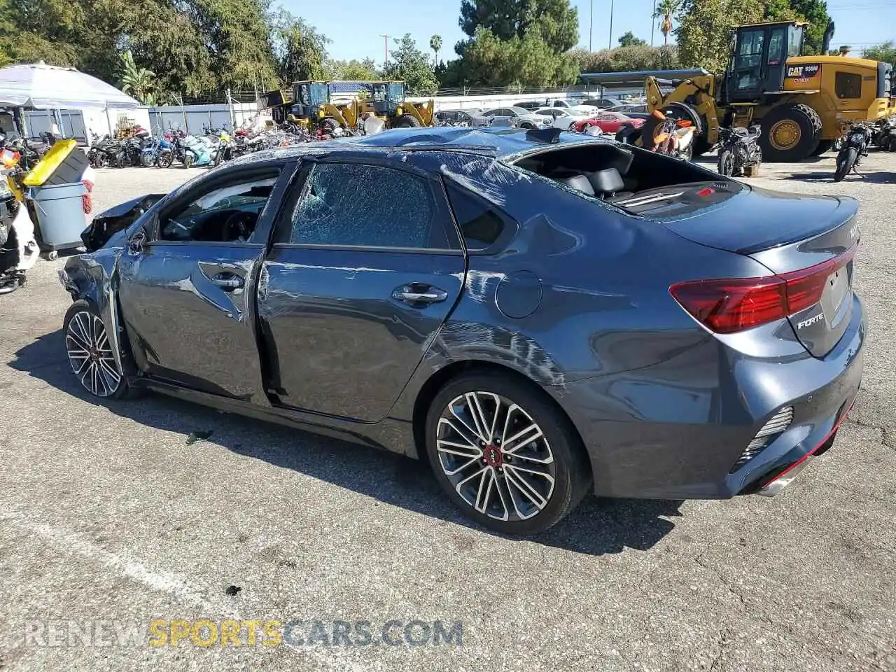 2 Photograph of a damaged car 3KPF44AC6RE838133 KIA FORTE 2024