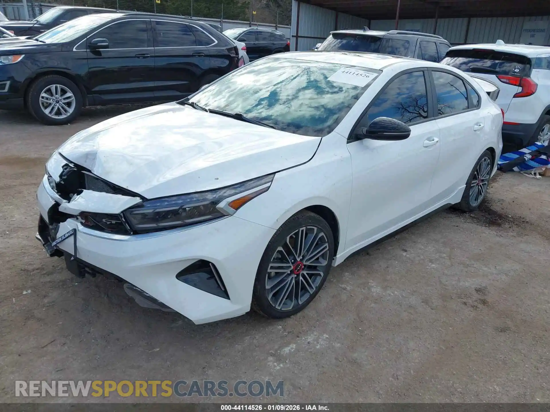 2 Photograph of a damaged car 3KPF44AC7RE693636 KIA FORTE 2024