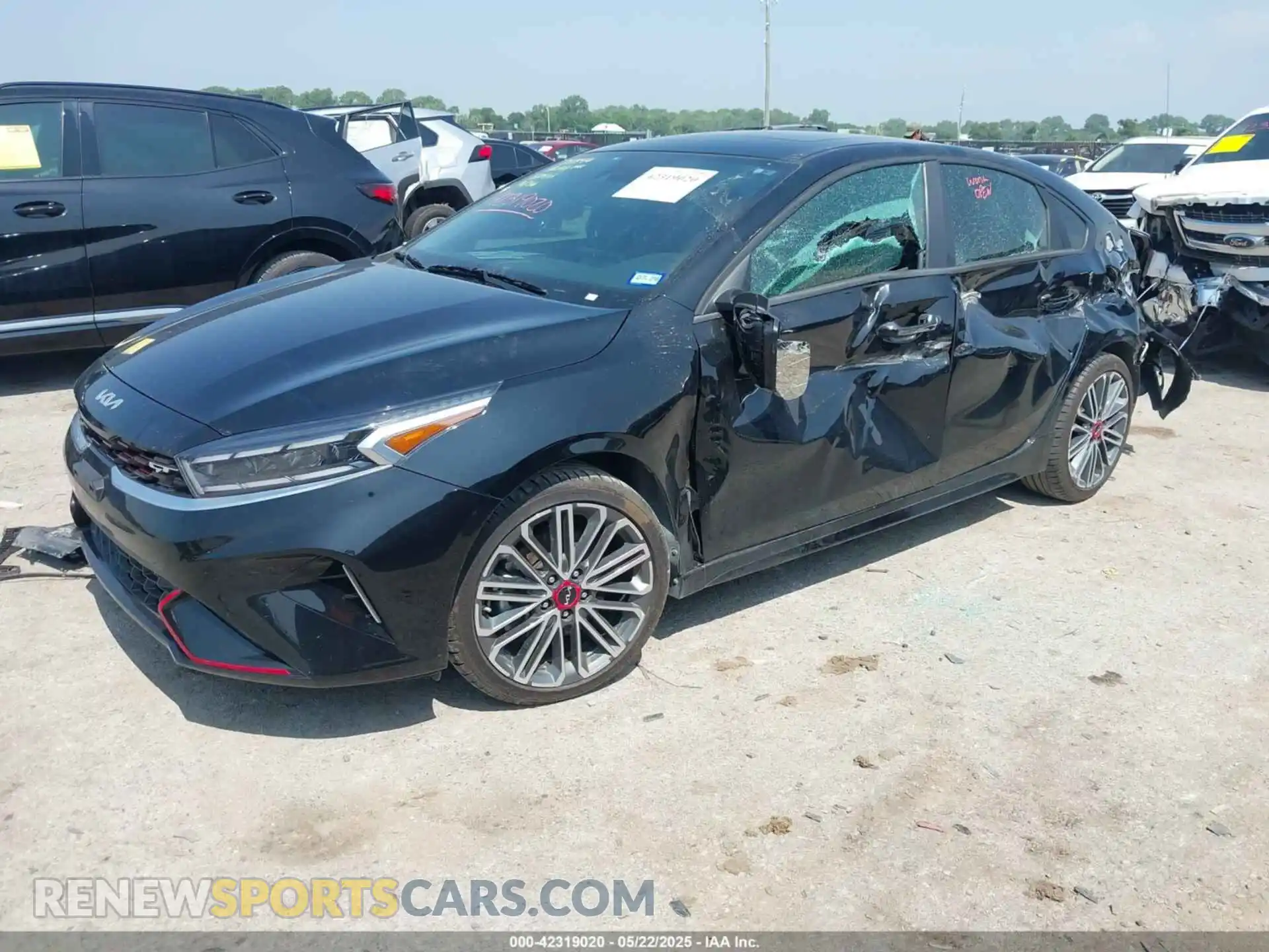2 Photograph of a damaged car 3KPF44AC7RE788424 KIA FORTE 2024