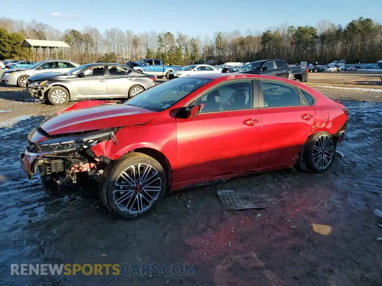 1 Photograph of a damaged car 3KPF44AC8RE742018 KIA FORTE 2024