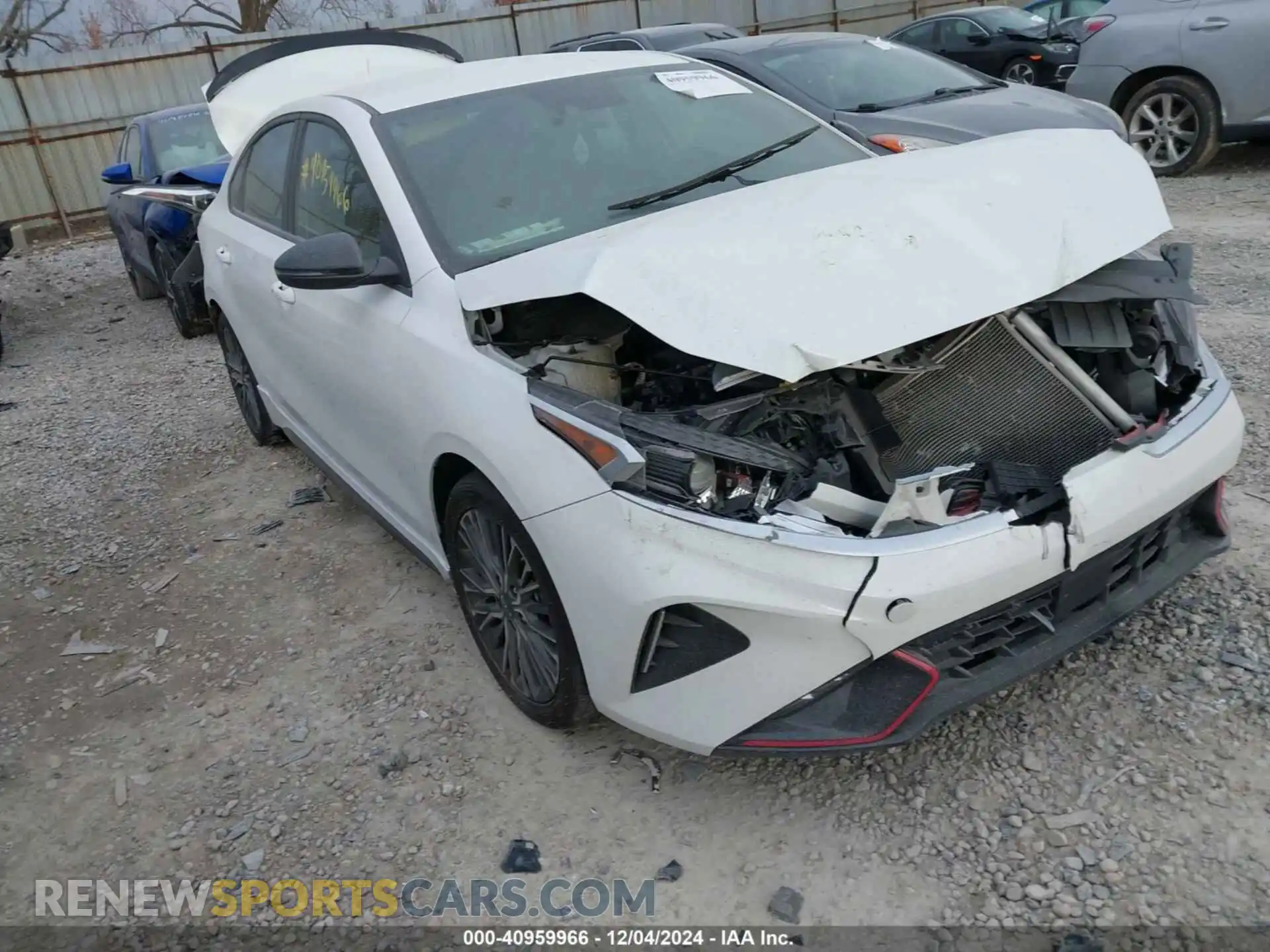 1 Photograph of a damaged car 3KPF54AD0RE730581 KIA FORTE 2024