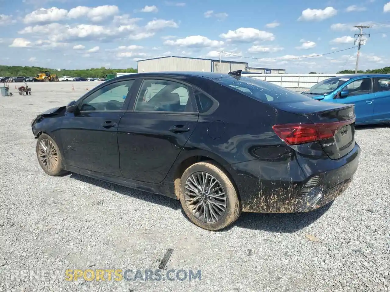 2 Photograph of a damaged car 3KPF54AD0RE829644 KIA FORTE 2024