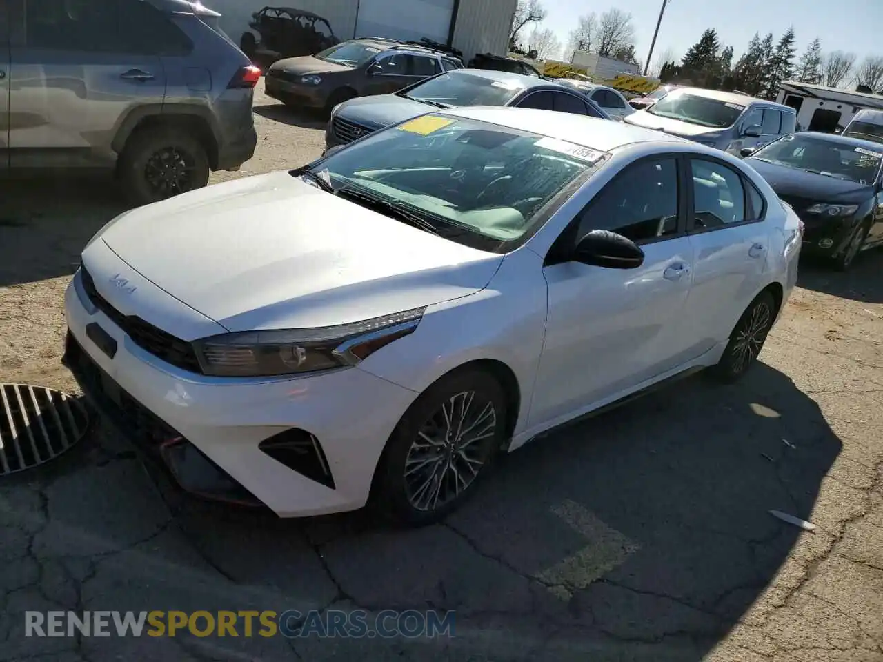 1 Photograph of a damaged car 3KPF54AD1RE707357 KIA FORTE 2024