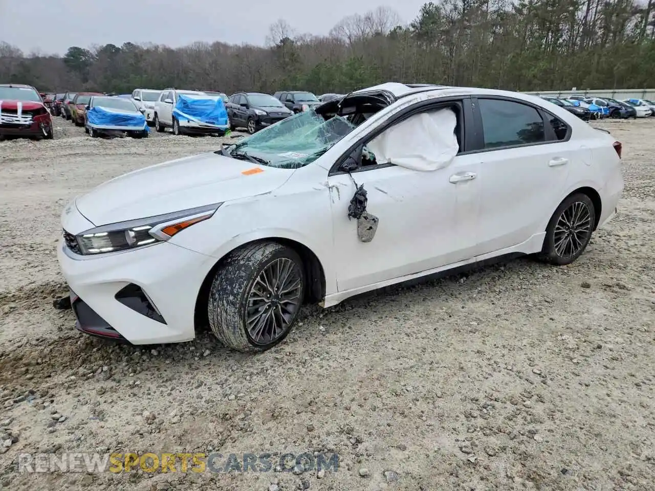 1 Photograph of a damaged car 3KPF54AD1RE745252 KIA FORTE 2024