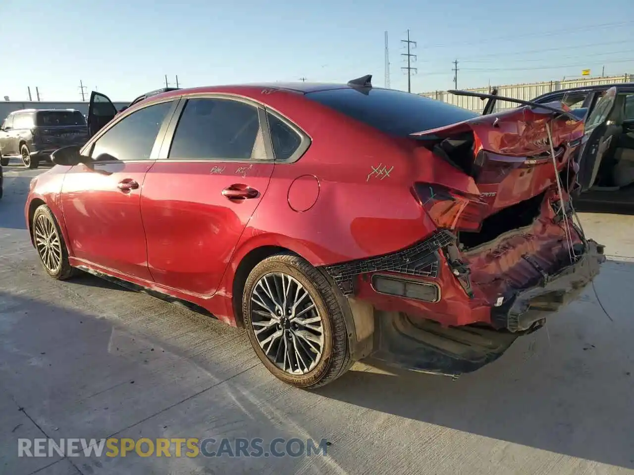 2 Photograph of a damaged car 3KPF54AD1RE786979 KIA FORTE 2024