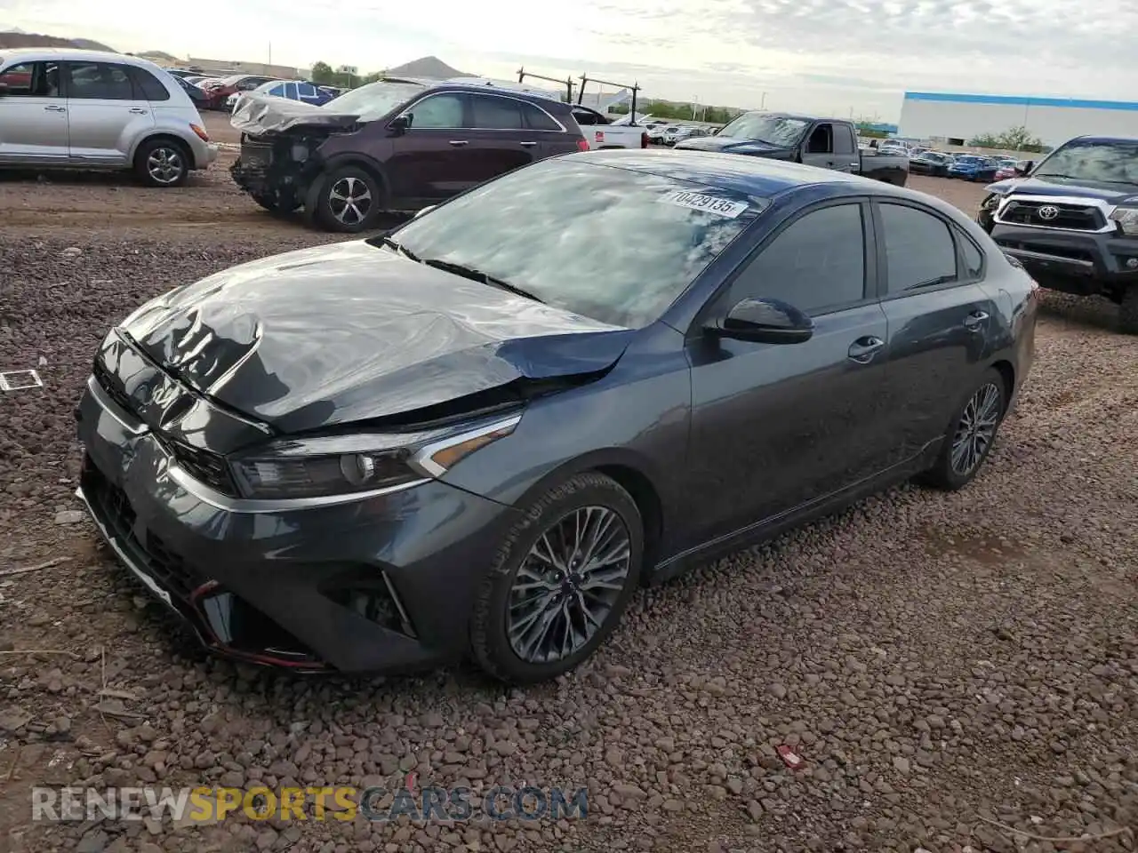 1 Photograph of a damaged car 3KPF54AD1RE802467 KIA FORTE 2024