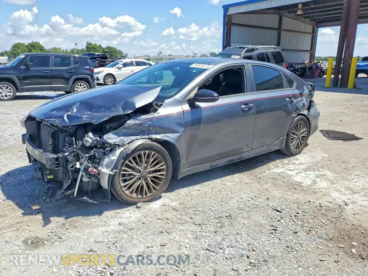 1 Photograph of a damaged car 3KPF54AD2RE705021 KIA FORTE 2024