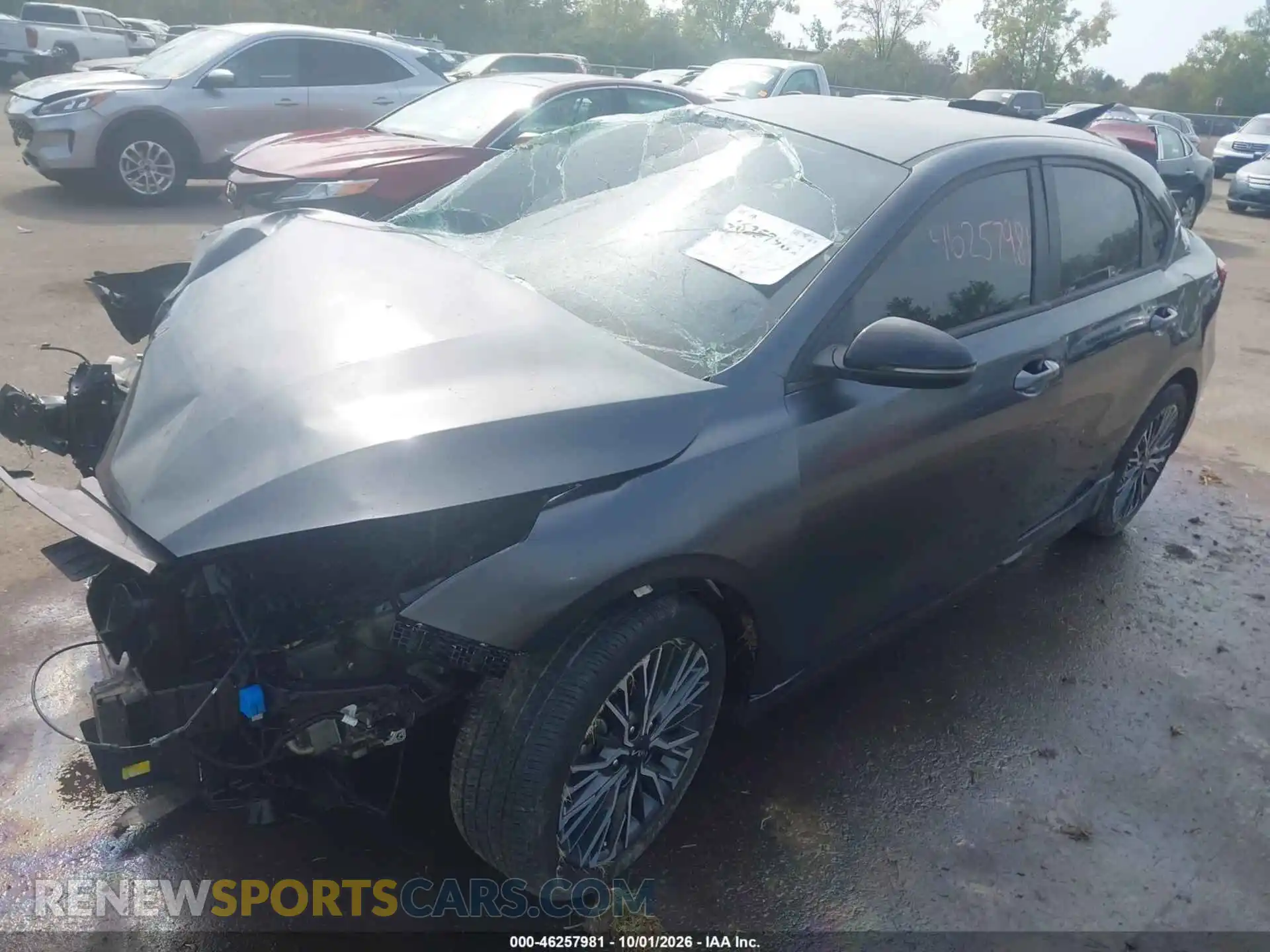 2 fotografías del automóvil dañado 3KPF54AD2RE745471 KIA FORTE 2024