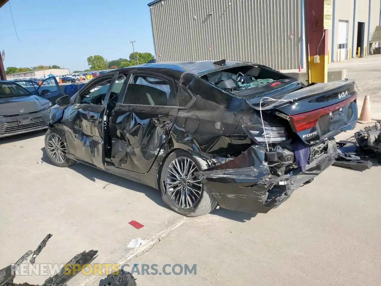 2 Photograph of a damaged car 3KPF54AD3RE715587 KIA FORTE 2024