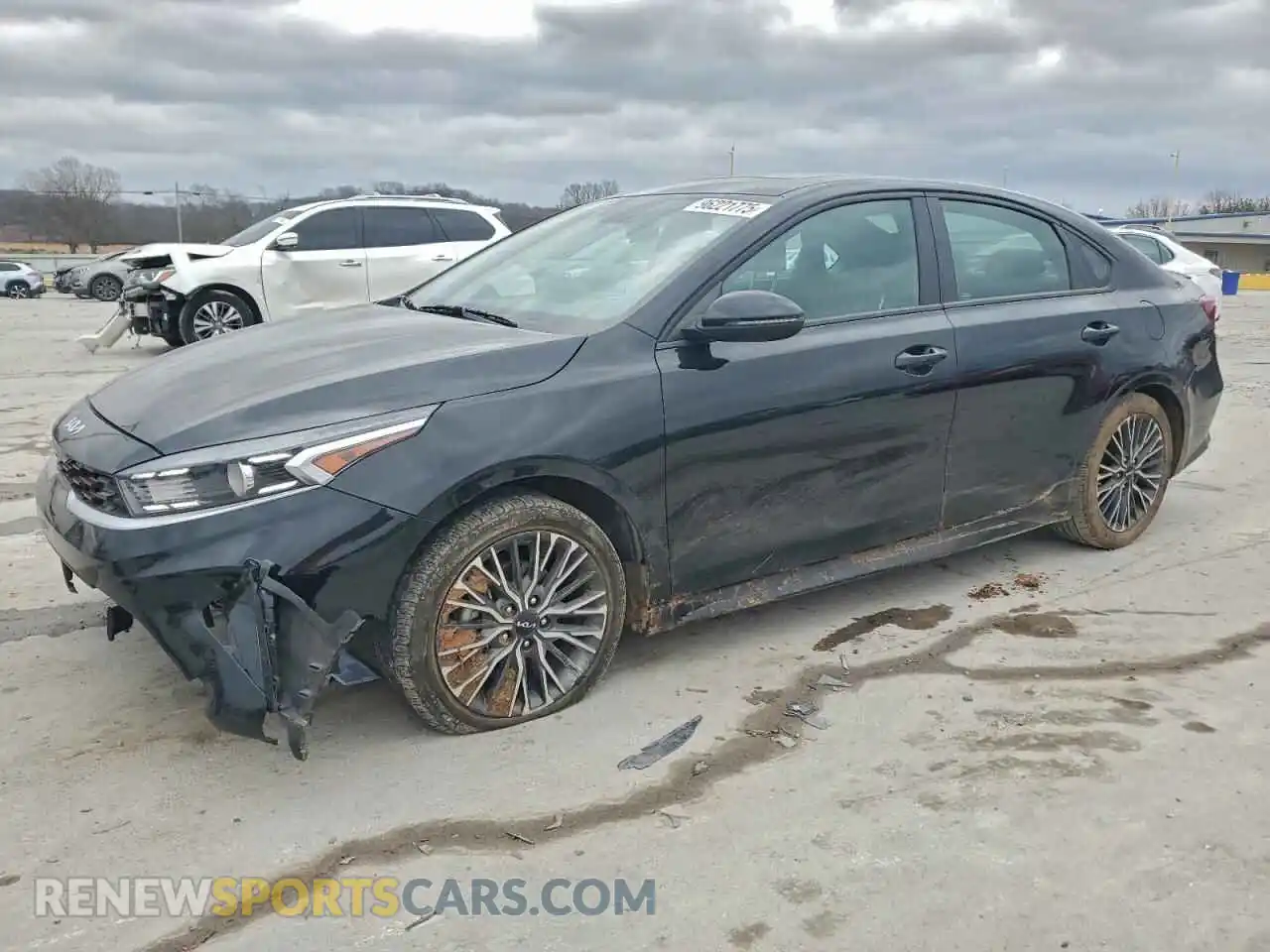 1 Photograph of a damaged car 3KPF54AD3RE733085 KIA FORTE 2024